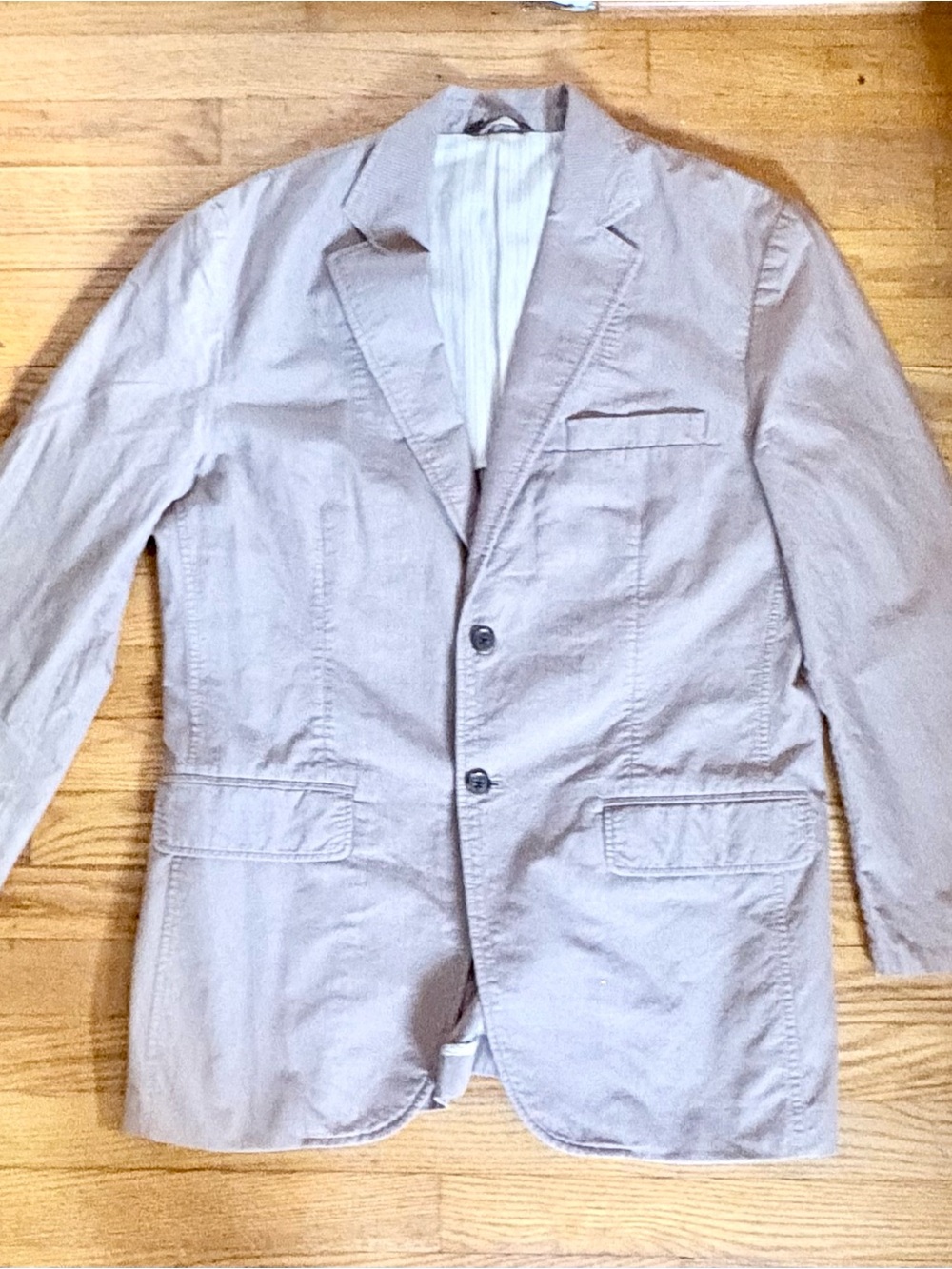 Tasso Elba Light Gray Men's Sport Coat Blazer